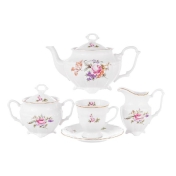 Чайный сервиз Мейсенский букет Repast (15 предметов на 6 персон)