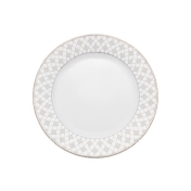 Набор плоских тарелок Repast Серебряная сетка 25 см (6 шт)