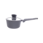 Ковш со стеклянной крышкой Repast Pumpkin 1,4 л, 16*7 см (индукция)