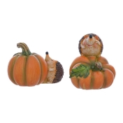 Набор статуэток Repast Ёжики с тыквой 8,5*5,4*6 см (2 шт)
