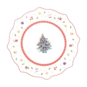 Тарелка Repast Toys red 21 см