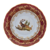 Набор салатников Repast Охота красная Мария-тереза 16 cm (6шт)