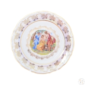 Набор тарелок Repast Мадонна перламутр Мария-тереза 25 см (6 шт)
