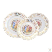 Набор тарелок Repast Мадонна перламутр Мария-тереза 18 предметов